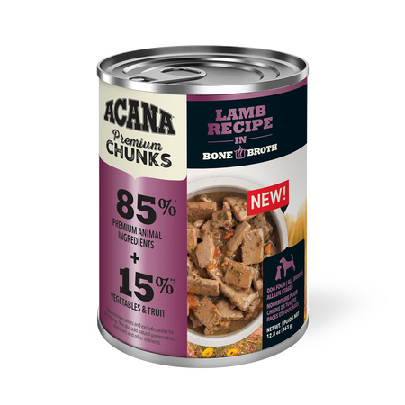 Acana Lamb Recipe Dog Can (363g) - Tail Blazers Etobicoke