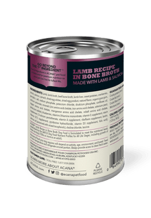 Acana Lamb Recipe Dog Can (363g) - Tail Blazers Etobicoke