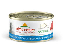 Almo Nature HQS Natural Atlantic Style Tuna in Broth Cat Can (70g) - Tail Blazers Etobicoke