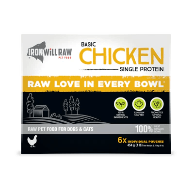 Iron Will Basic Chicken (6lb) - Tail Blazers Etobicoke
