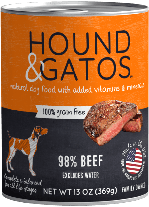 Hound & Gatos Beef Dog Can (13oz) - Tail Blazers Etobicoke