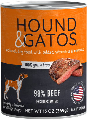 Hound & Gatos Beef Dog Can (13oz) - Tail Blazers Etobicoke