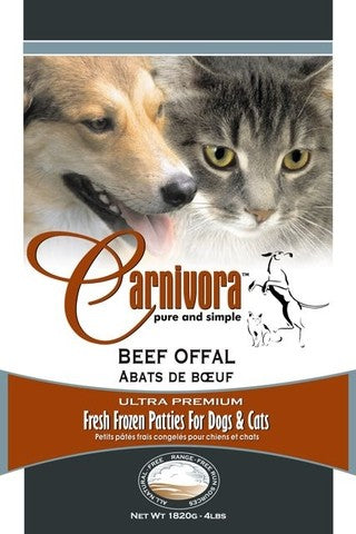 Carnivora Beef Offal (4lb) - Tail Blazers Etobicoke