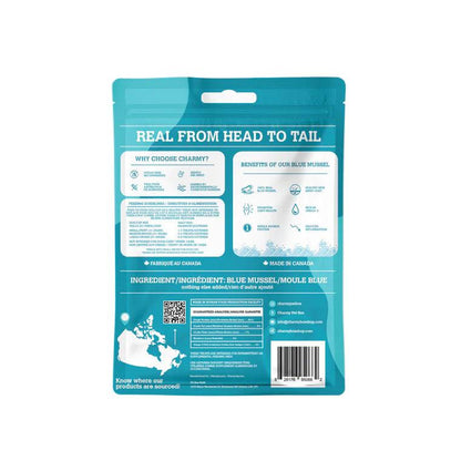Charmy Pet Dehydrated Blue Mussels (100g) - Tail Blazers Etobicoke