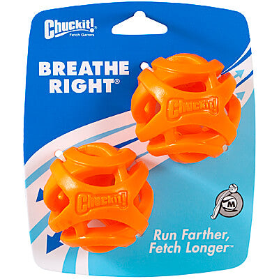 Chuckit! Breathe Right Medium Ball 2pk - Tail Blazers Etobicoke