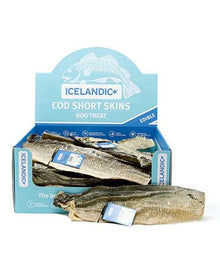 Icelandic+ Air-Dried Short Cod Skins Bulk - Tail Blazers Etobicoke