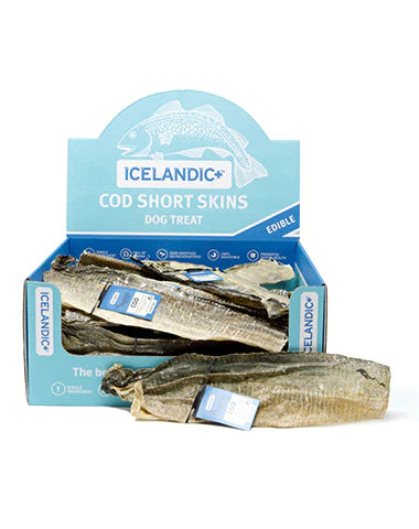 Icelandic+ Air-Dried Short Cod Skins Bulk - Tail Blazers Etobicoke