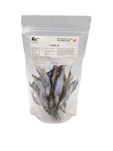 Just Raw Whole Capelin (300g) - Tail Blazers Etobicoke