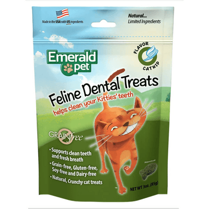 Emerald Pet Catnip Feline Dental Treat (3oz) - Tail Blazers Etobicoke