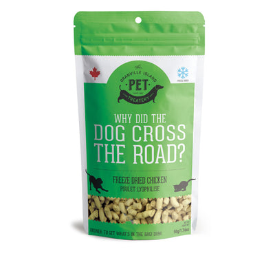 Granville Why Did The Chicken Cross The Road? Freeze-Dried Chicken Treat (50g) - Tail Blazers Etobicoke
