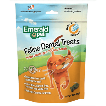 Emerald Pet Chicken Feline Dental Treat (3oz) - Tail Blazers Etobicoke