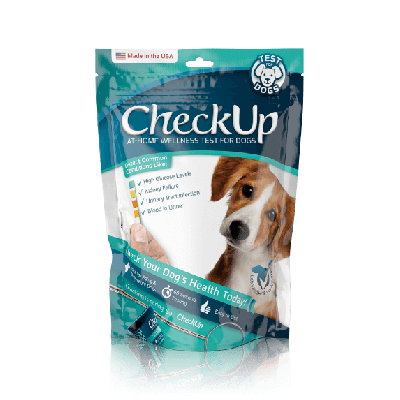 CheckUp Home Wellness Urine Testing Kit for Dogs - Tail Blazers Etobicoke