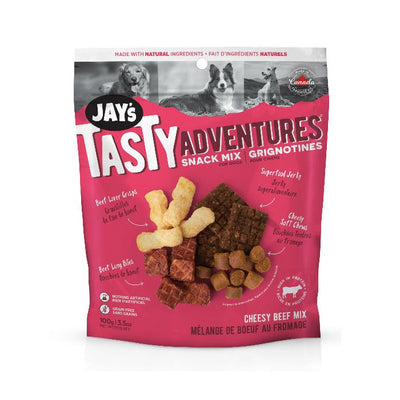Jay's Tasty Adventures Cheesy Beef Mix Treats (100g) - Tail Blazers Etobicoke