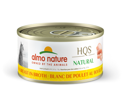Almo Nature HQS Natural Chicken Breast in Broth Cat Can (70g) - Tail Blazers Etobicoke