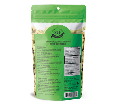 Granville Why Did The Chicken Cross The Road? Freeze-Dried Chicken Treat (50g) - Tail Blazers Etobicoke