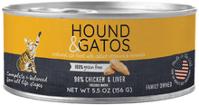 Hound & Gatos Chicken & Chicken Liver Cat Can (5.5oz) - Tail Blazers Etobicoke