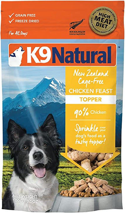 K9 NATURAL FD CHICKEN TOPPER 100G - Tail Blazers Etobicoke