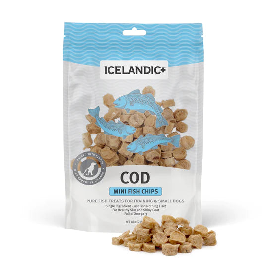 Icelandic+ Air-Dried Mini Cod Fish Chips (2.5oz) - Tail Blazers Etobicoke