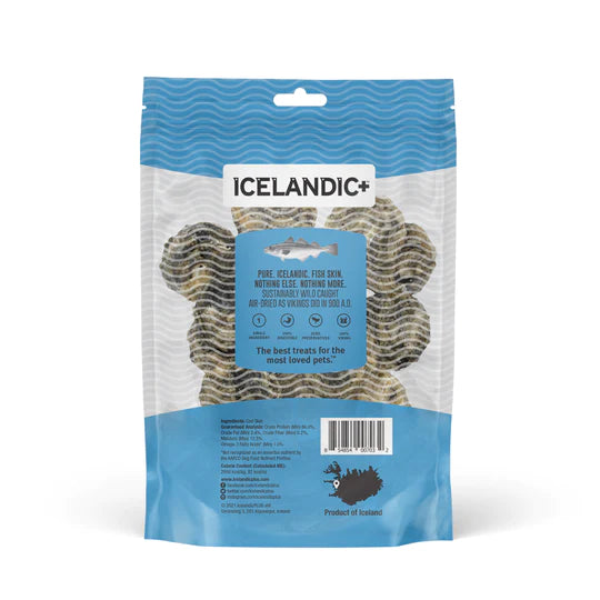 Icelandic+ Air-Dried Cod Skin Rolls (2.5oz) - Tail Blazers Etobicoke