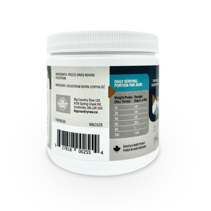 Big Country Raw Thrive Bovine Colostrum (60g) - Tail Blazers Etobicoke