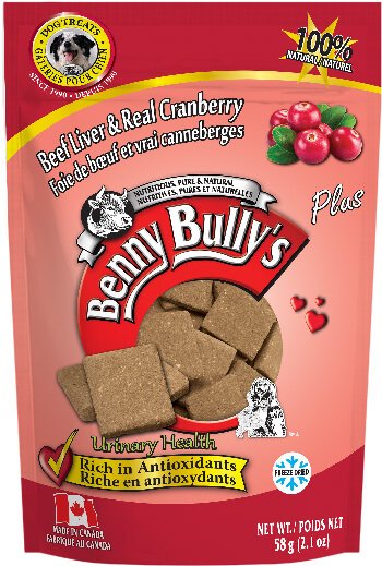 Benny Bully's Singles Beef Liver Plus Cranberry (58g) - Tail Blazers Etobicoke