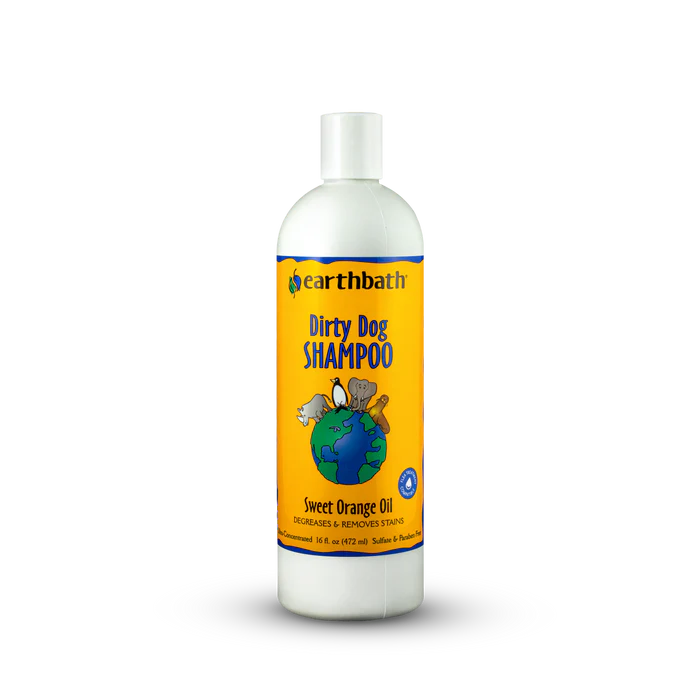 Earth Bath Dirty Dog Shampoo with Sweet Orange Oil (16oz) - Tail Blazers Etobicoke