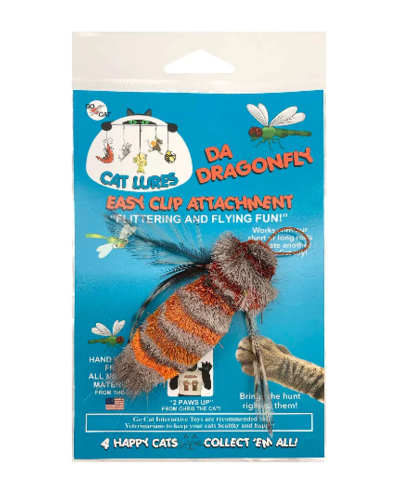 Go Cat Da Dragonfly Cat Wand Attachment - Tail Blazers Etobicoke