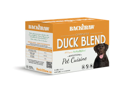 Back2Raw Dog Complete Duck Blend (4lb) - Tail Blazers Etobicoke
