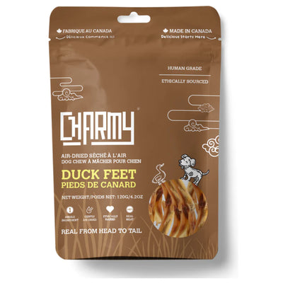 Charmy Pet Dehydrated Duck Feet (120g) - Tail Blazers Etobicoke