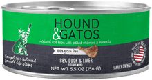 Hound & Gatos Duck & Duck Liver Cat Can (5.5oz) - Tail Blazers Etobicoke