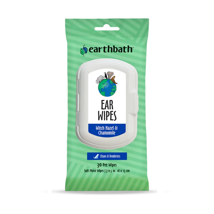 Earth Bath Ear Wipes (25ct) - Tail Blazers Etobicoke