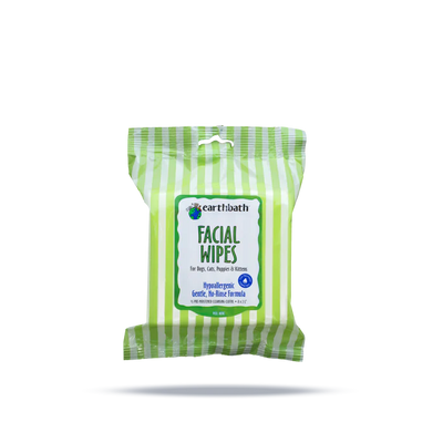 Earth Bath Facial Wipes 25ct - Tail Blazers Etobicoke