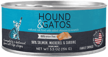 Hound & Gatos Salmon/Mackerel/Sardine Cat Can (5.5oz) - Tail Blazers Etobicoke