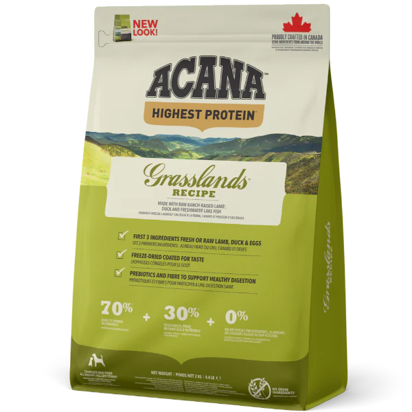 Acana Dog Grasslands Recipe (2kg) - Tail Blazers Etobicoke