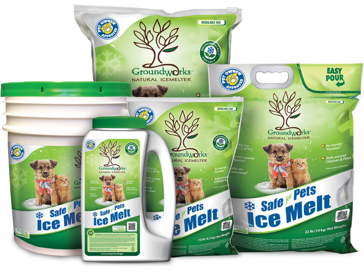 Groundworks Pet-Safe Natural & Eco-Friendly Ice Melter (12lb) - Tail Blazers Etobicoke