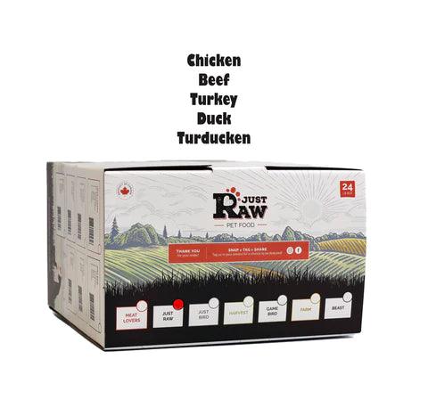 Just Raw Just Raw Combo (24lb) - Tail Blazers Etobicoke