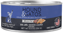 Hound & Gatos Lamb/Chicken/Salmon Cat Can (5.5oz) - Tail Blazers Etobicoke