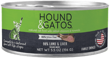 Hound & Gatos Lamb & Lamb Liver Cat Can (5.5oz) - Tail Blazers Etobicoke