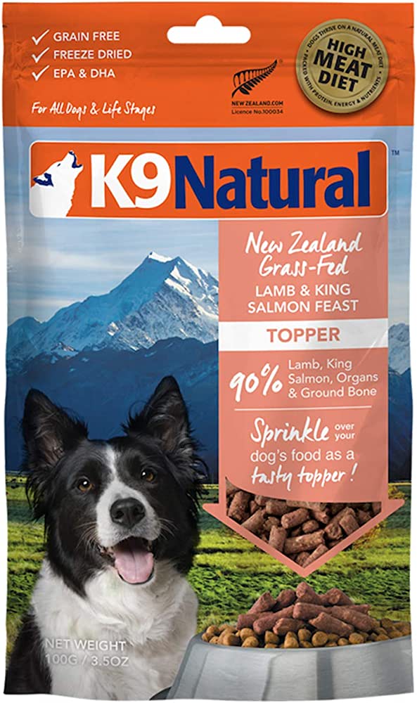 K9 NATURAL FD LAMB/SALMON TOPPER 100G - Tail Blazers Etobicoke