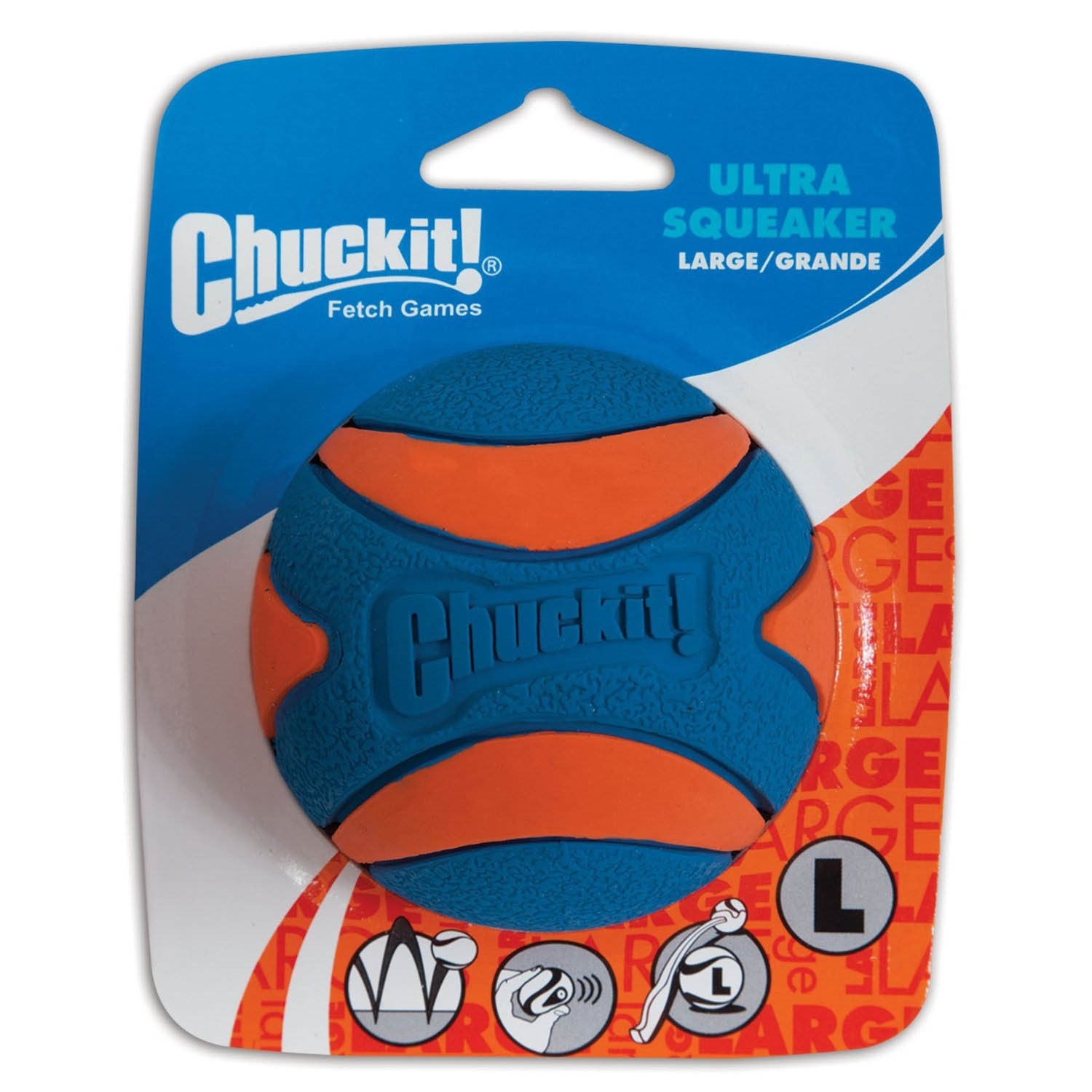 Chuckit! Large Ultra Squeaker Ball - Tail Blazers Etobicoke