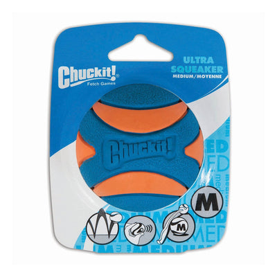 Chuckit! Medium Ultra Squeaker Ball - Tail Blazers Etobicoke