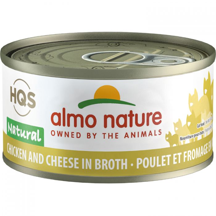 Almo Nature HQS Natural Chicken & Cheese Cat Can (70g) - Tail Blazers Etobicoke