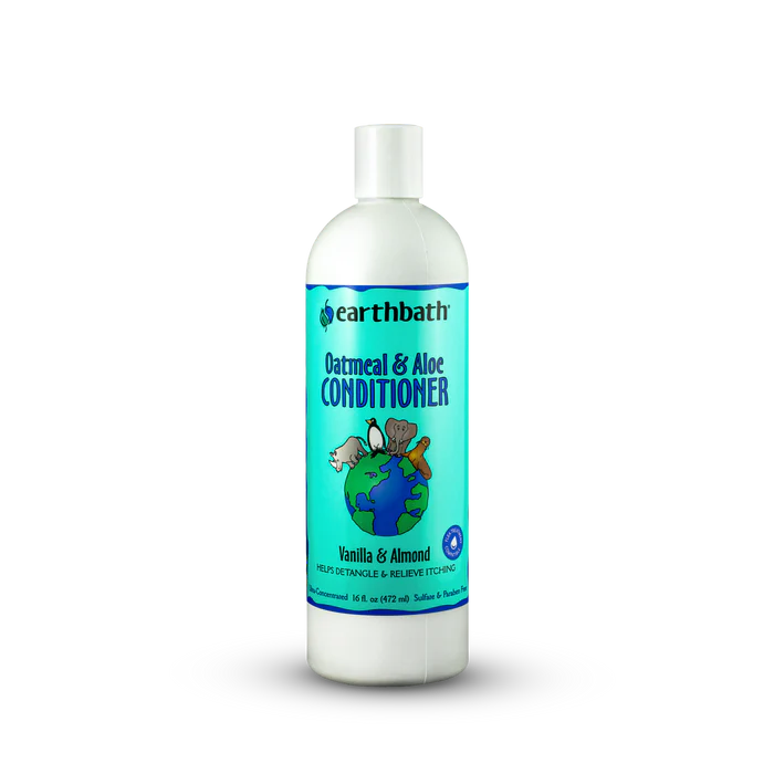 Earth Bath Oatmeal & Aloe Conditioner with Vanilla & Almond (16oz) - Tail Blazers Etobicoke