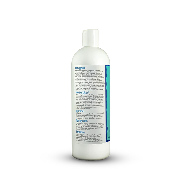 Earth Bath Oatmeal & Aloe Conditioner with Vanilla & Almond (16oz) - Tail Blazers Etobicoke