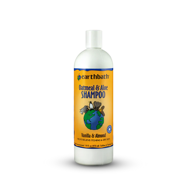 Earth Bath Oatmeal & Aloe Shampoo with Vanilla & Almond (16oz)
