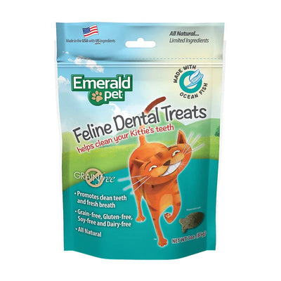 Emerald Pet Ocean Fish Feline Dental Treat (3oz) - Tail Blazers Etobicoke