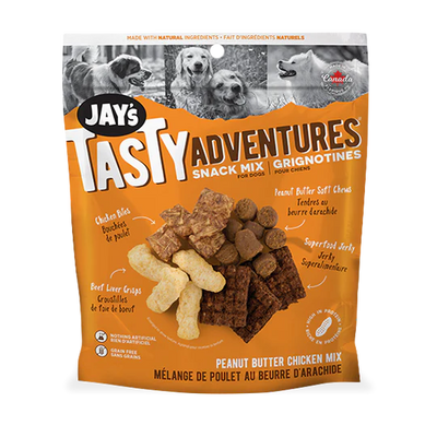 Jay's Tasty Adventures Peanut Butter & Chicken Mix Treat (100g) - Tail Blazers Etobicoke