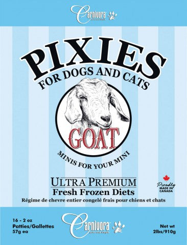 Carnivora Pixies Goat Diet (2lb) - Tail Blazers Etobicoke