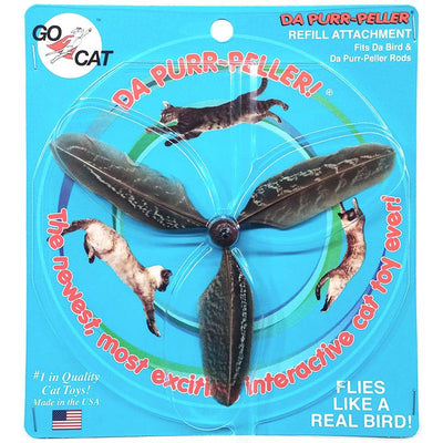 Go Cat Purr-Peller Cat Wand Toy - Tail Blazers Etobicoke