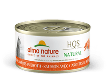 Almo Nature HQS Natural Salmon & Carrot Cat Can (70g) - Tail Blazers Etobicoke